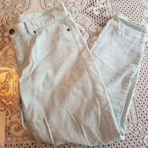 J. Crew Toothpick Baby blue Corduroy jeans/pants